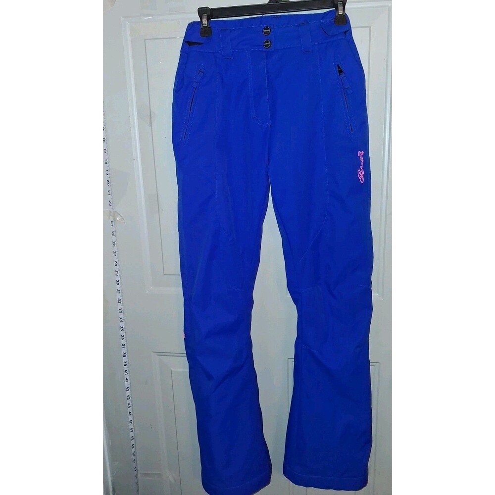 Rehall Abbey-R Women's Small Ski Snowboard Pants Blue Waterproof Insulated...